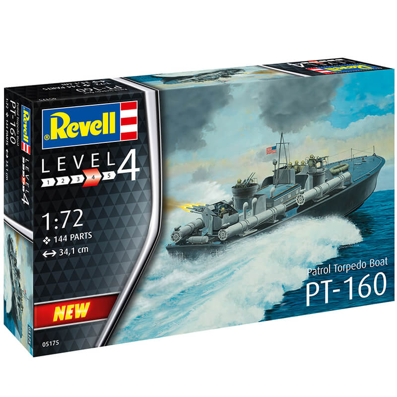 Revell 1/72 Patrol Torpedo Boat PT-160 Kit