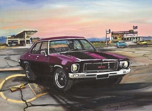 Purple Beauty by Jenny Sanders 1000pcs Puzzle