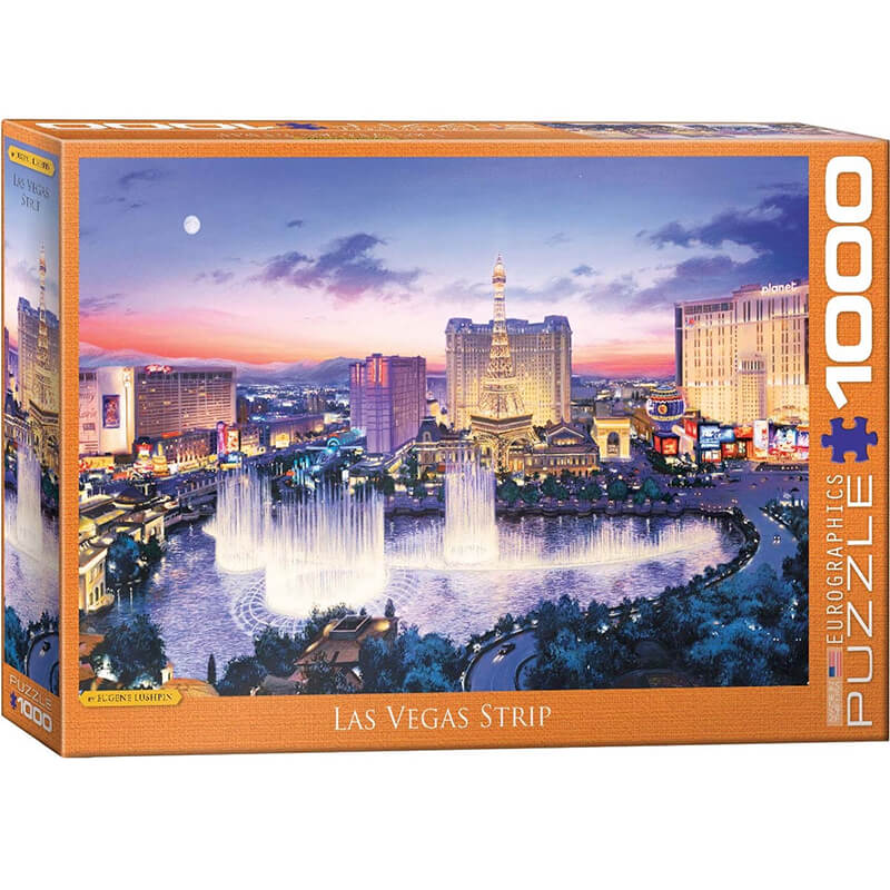 Las Vegas Strip by Eugene Lushpin 1000pc Puzzle
