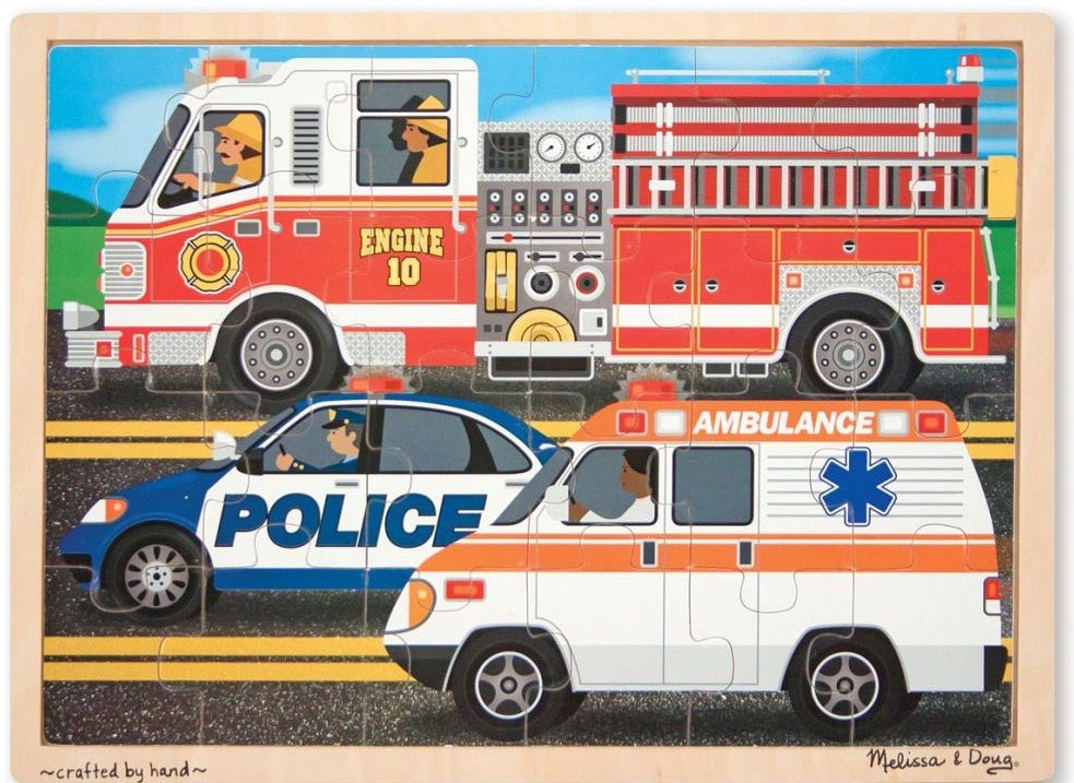 Race to the Rescue 24pcs Puzzle