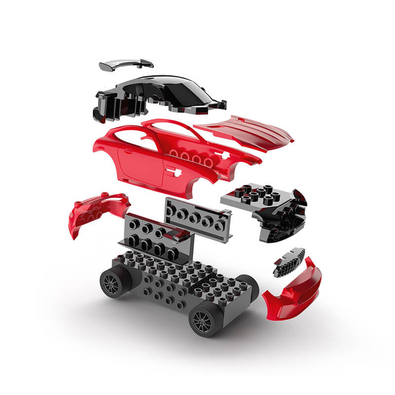 Revell 1/16 Build 'n Race Mercedes AMG GT R Red Kit