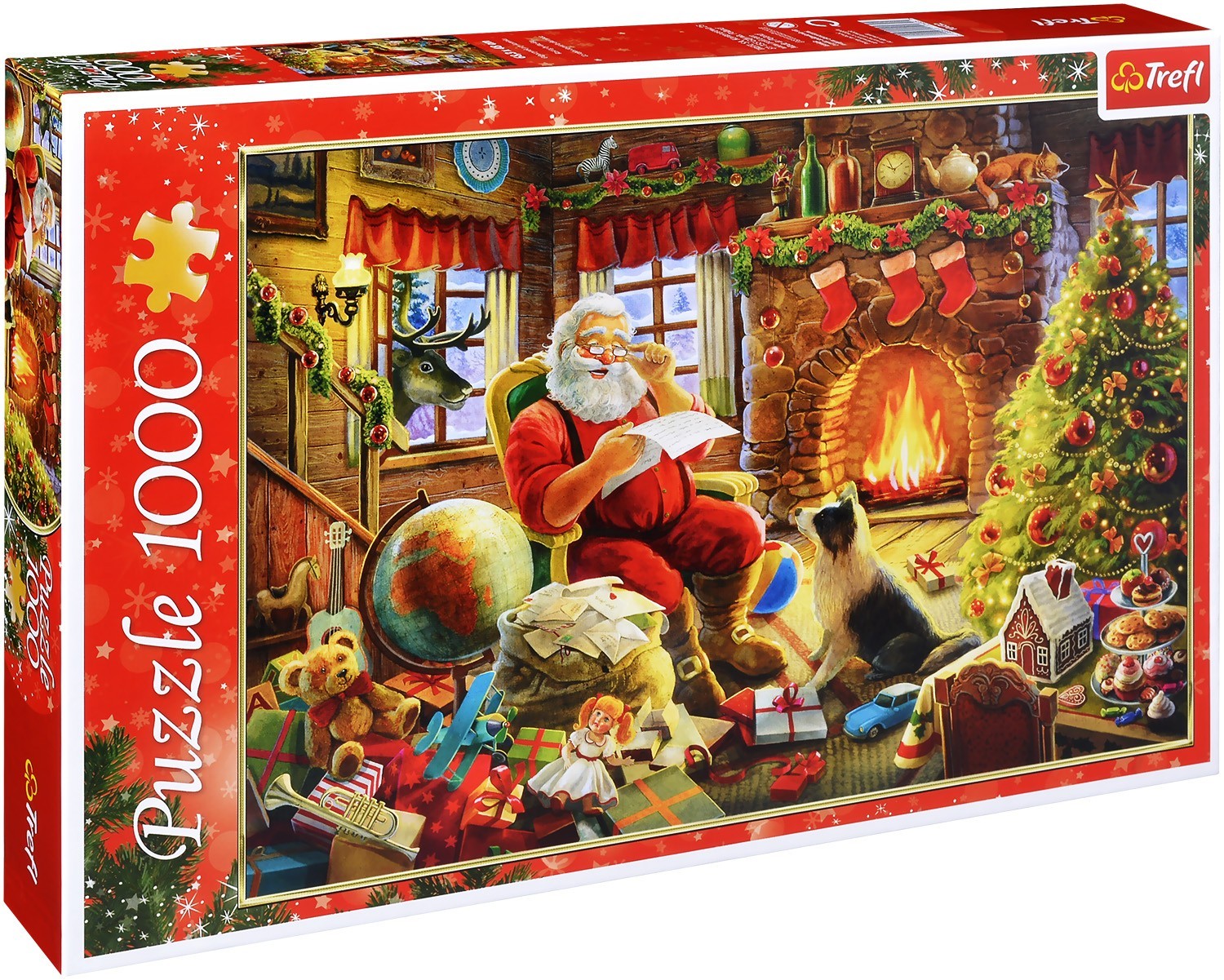 Resting by the Fire 1000pc Puzzle
