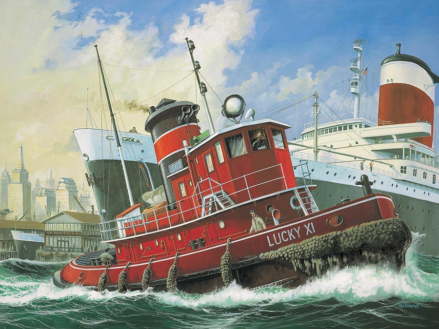 Revell 1/108 Harbour Tug Boat Kit