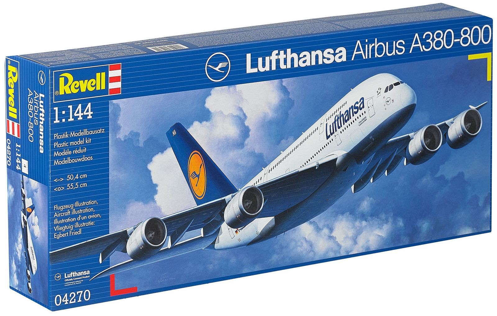 Revell プラモデル Airbus A380-800 Lufthansa Amazon.com: Revell GmbH Revell 03872 1:144 Airbus A380-800