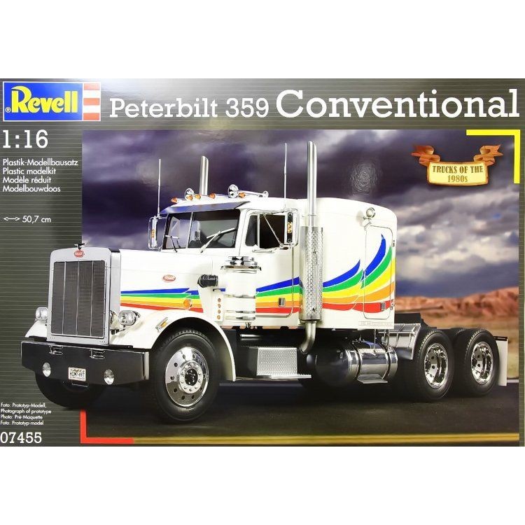 Revell 1/16 Peterbilt 359 Conventional Kit 95-07455