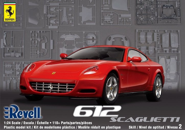 Revell 1/24 612 Scaglietti Kit 95-85-2896