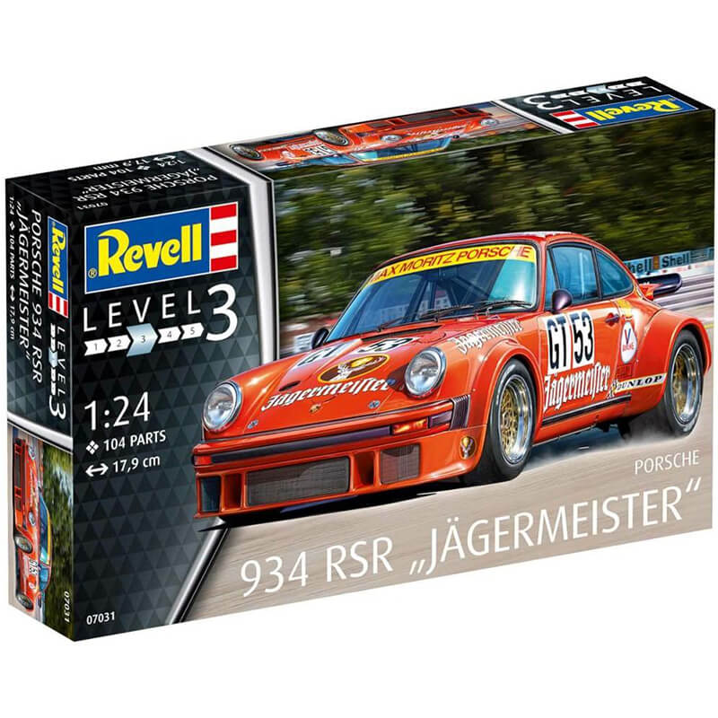 Revell 1/24 934 RSR "Jagermeister" Kit