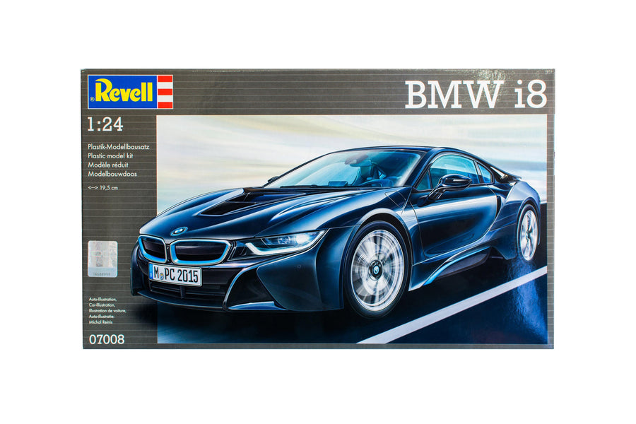 Revell 1/24 BMW i8 Kit 95-07008