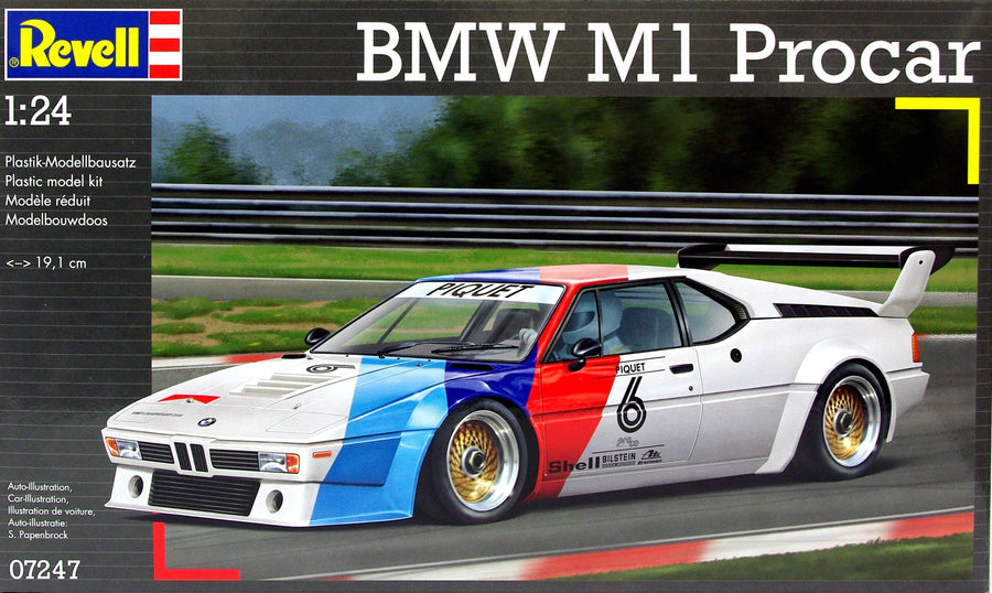 Revell 1/24 BMW M1 Procar Kit 95-07247