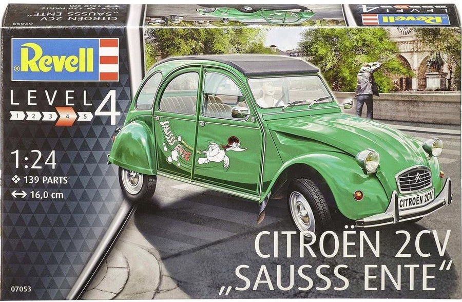 Revell 1/24 Citroen 2CV "Sausss Ente" Kit