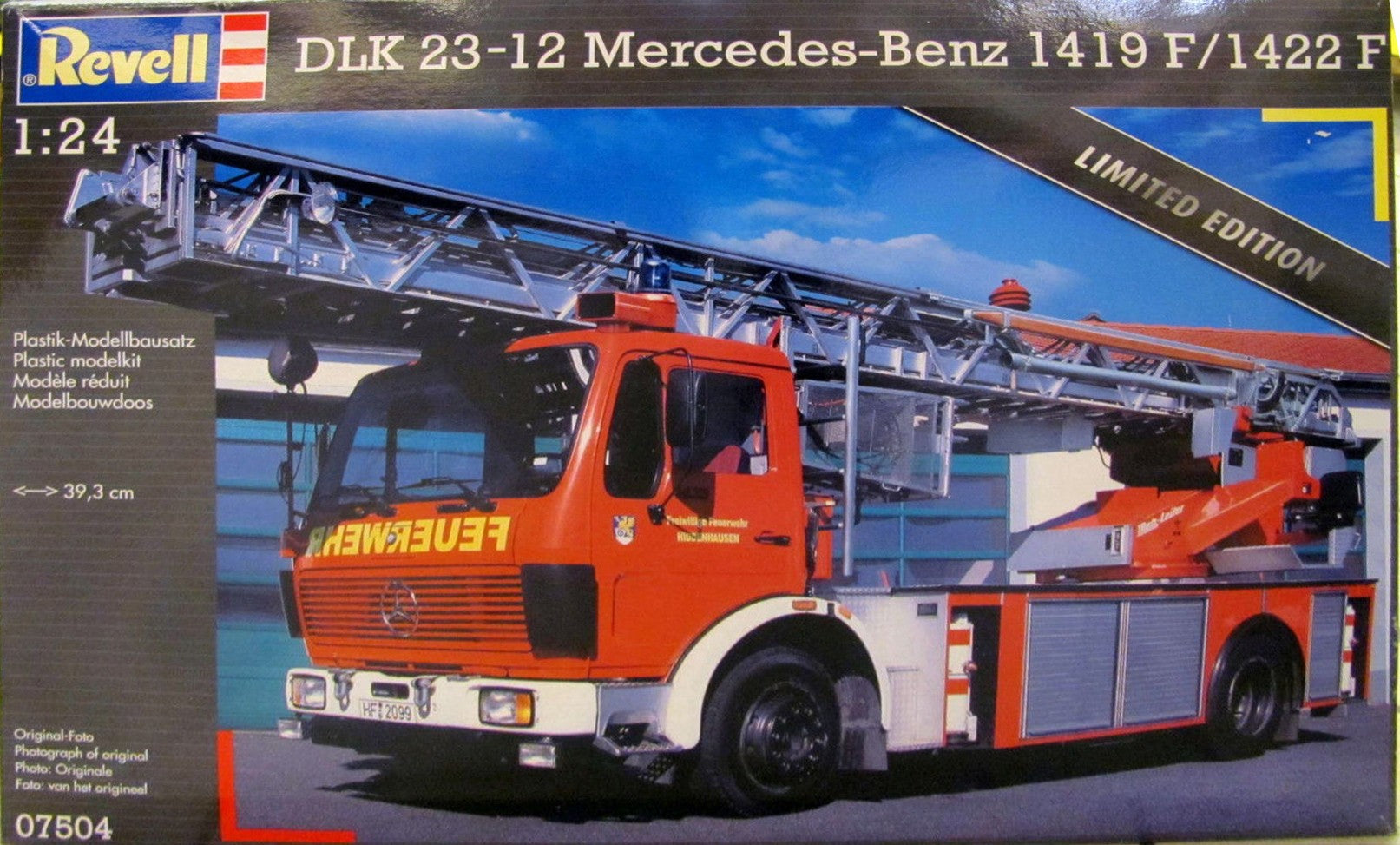 Revell 1/24 DLK 23-12 Mercedes-Benz 1419 F/1422 F Kit