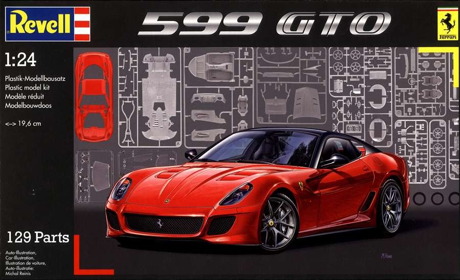 Revell 1/24 Ferrari 599 GTO Kit