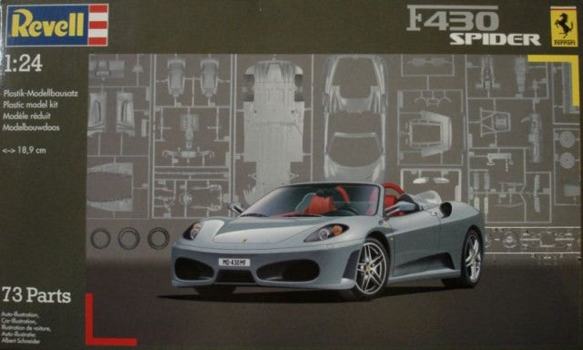 Revell 1/24 Ferrari F430 Spider Kit 95-07380