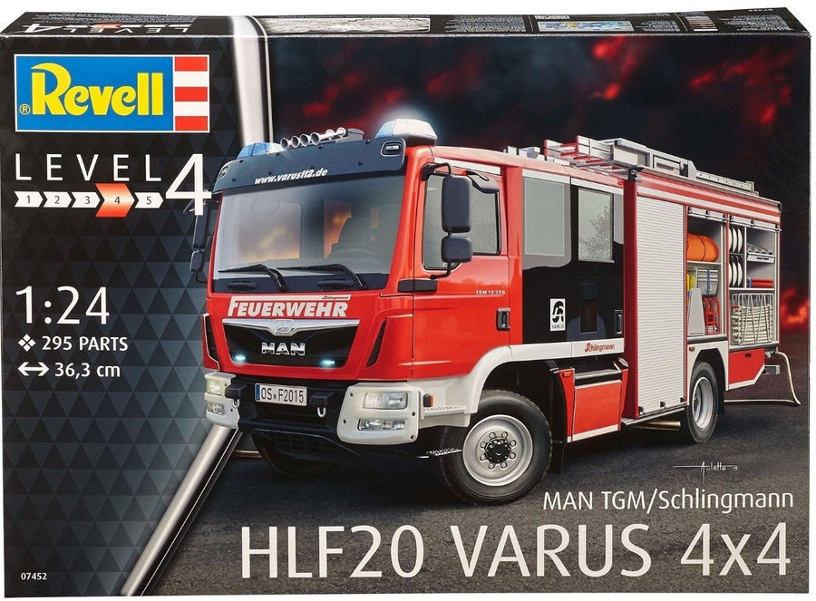 Revell 1/24 MAN TGM/Schlingmann HLF20 VARUS 4x4 Kit