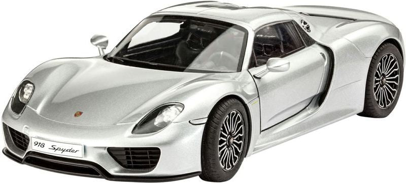 Revell 1/24 Porsche 918 Spyder incl. Aqua Color Kit 95-67026