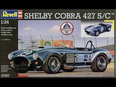 Revell 1/24 Shelby Cobra 427 S/C Kit 95-07367