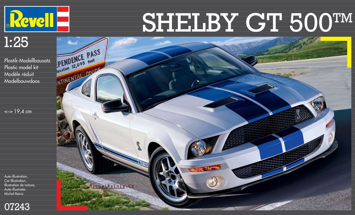 Revell 1/24 Shelby GT 500 Kit 95-07243