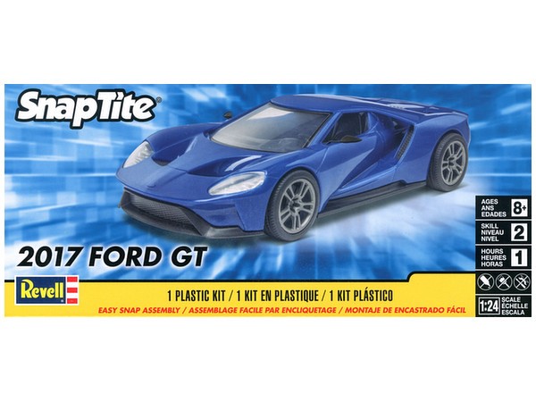 Revell 1/24 "Snap Tite" 2017 Ford GT Kit 95-85-1987