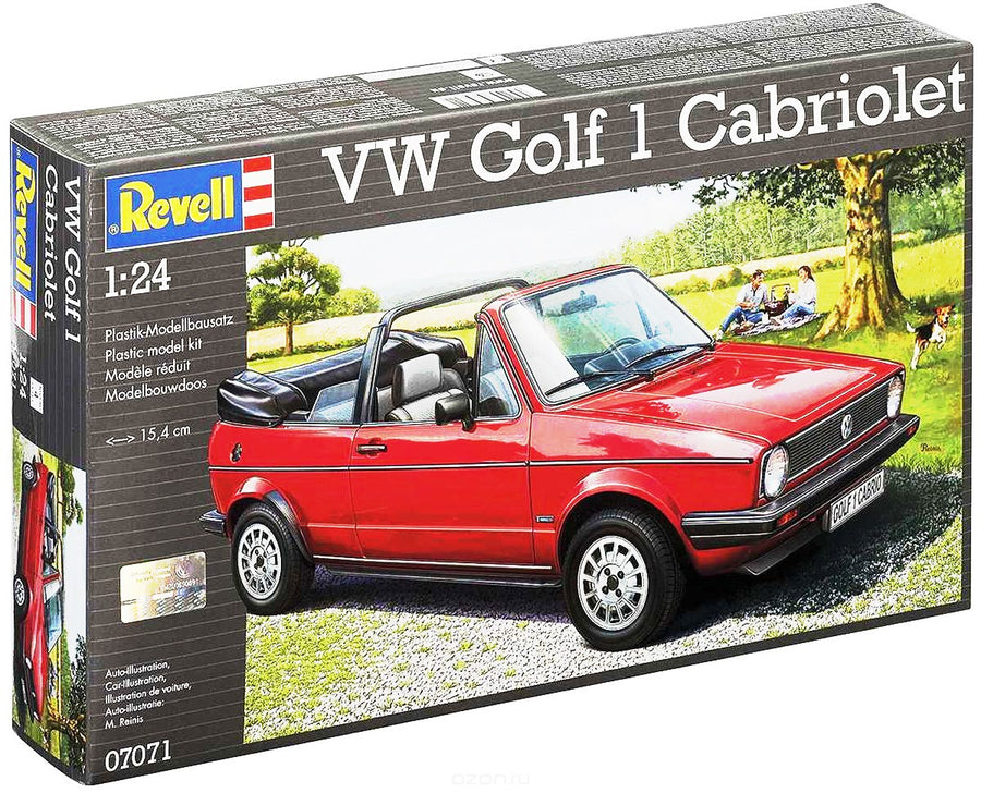 Revell 1/24 VW Golf 1 Cabriolet Kit