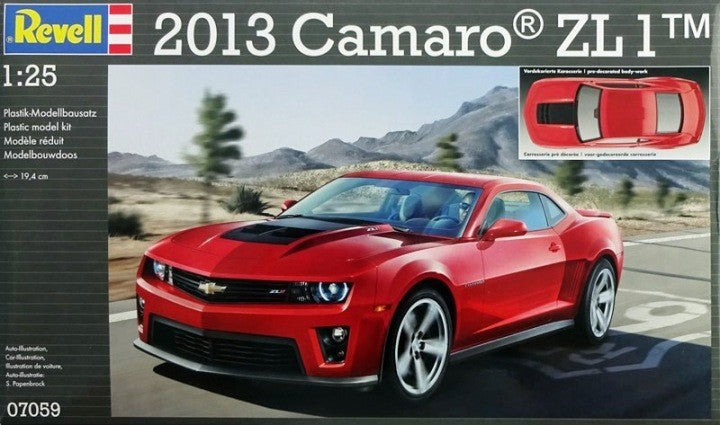 Revell 1/25 2013 Camaro ZL1 Kit 95-07059