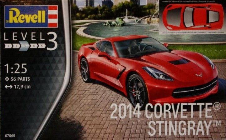 Revell 1/25 2014 Corvette Stingray C7 Kit