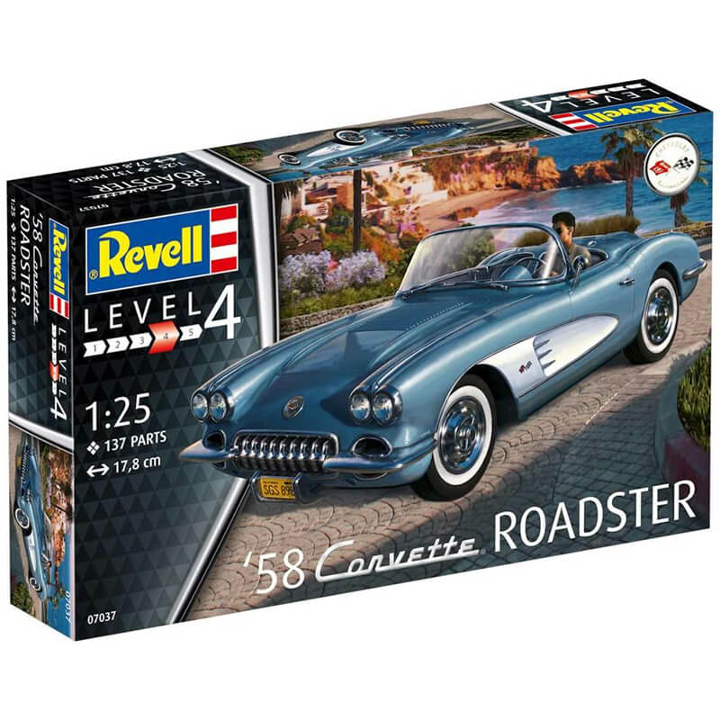 Revell 1/25 '58 Corvette Roadster Kit
