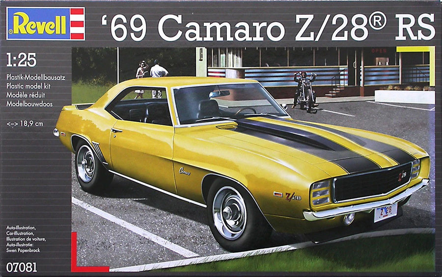 Revell 1/25 '69 Camaro Z/28 RS Kit
