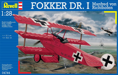 Revell 1/28 Fokker Dr. I Manfred von Richthofen Kit