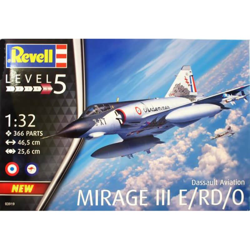 Revell 1/32 Dassault Aviation Mirage III E/RD/O Kit