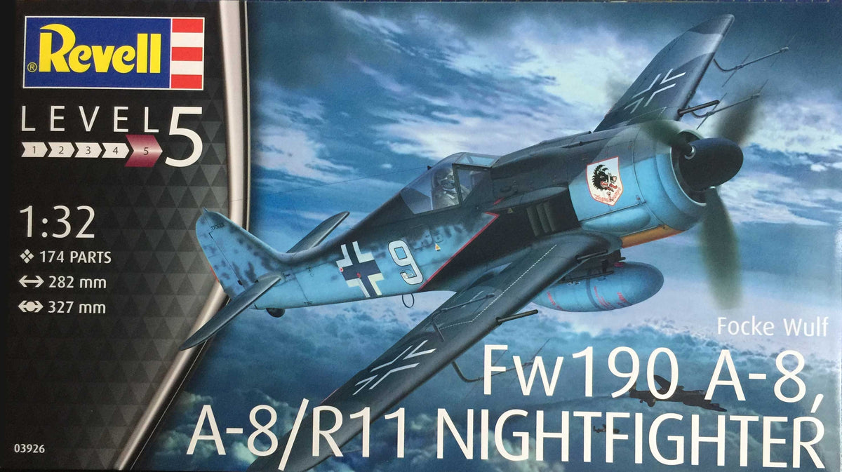 Revell 1 32 Focke Wulf Fw190 A 8 A 8 R11 Nightfighter Kit Hobbies N