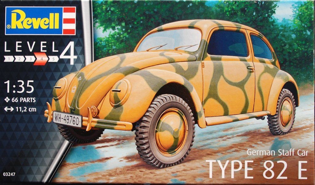 Revell 1/35 German Staff Car Type 82E Kit 95-03247
