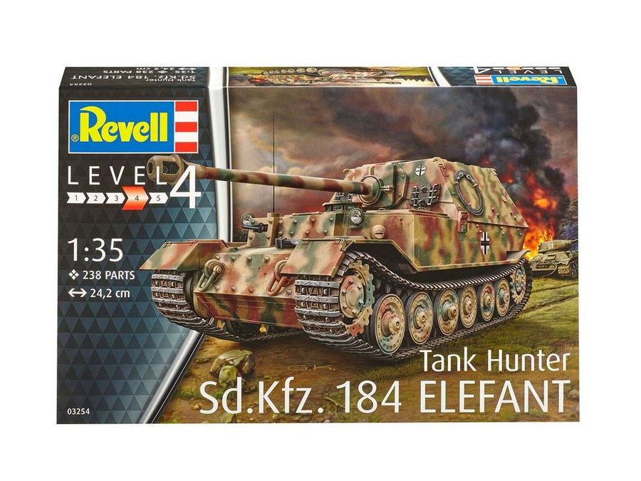 Revell 1/35 Tank Hunter Sd.Kfz. 184 Elefant Kit 95-03254