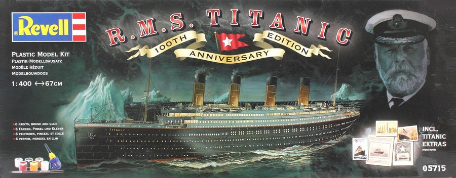 Revell 1/400 R.M.S. Titanic (100th Anniversary Edition) Kit 95-05715