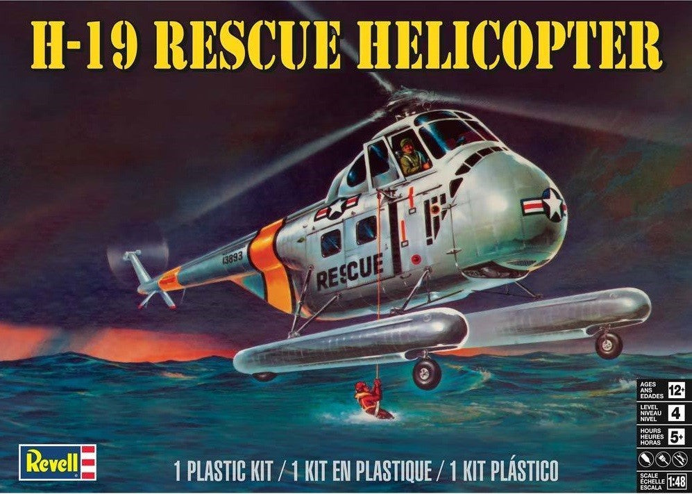 Revell 1/48 H-19 Rescue Helicopter Kit