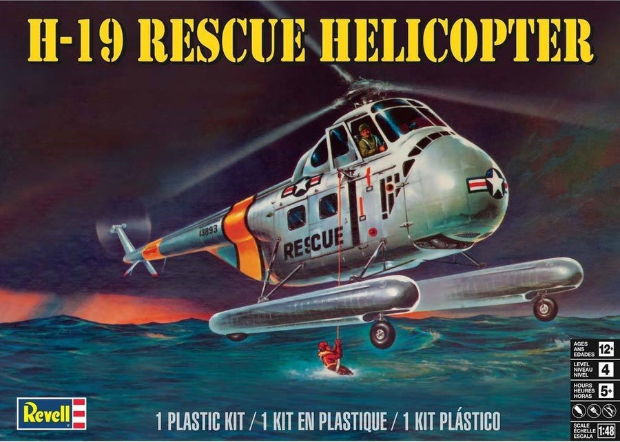 Revell 1/48 H-19 Rescue Helicopter Kit