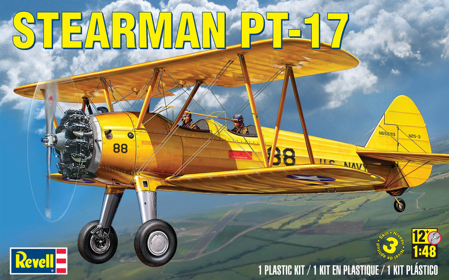 Revell 1/48 Stearman PT-17 Kit 95-85-5264