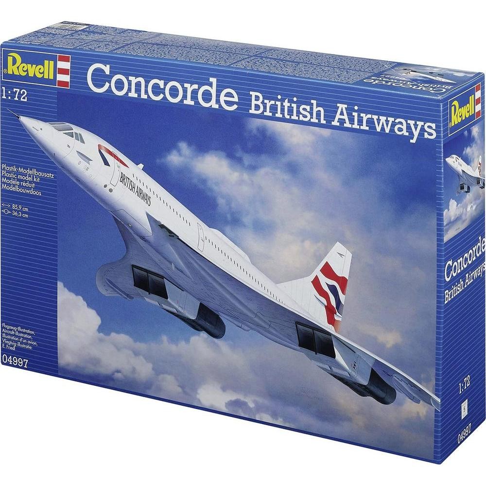 Revell 1/72 Concorde British Airways Kit