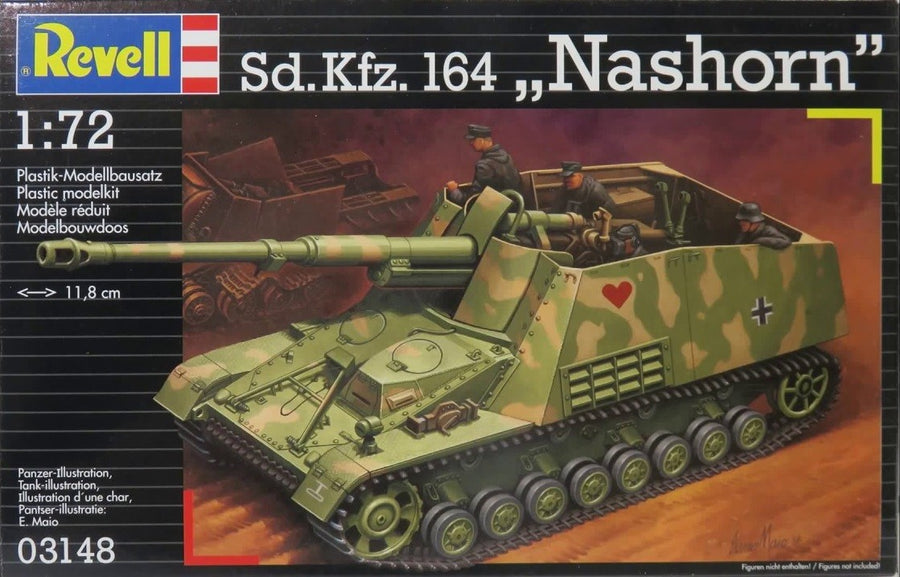 Revell 1/72 Sd. Kfz. 164 "Nashorn" Kit