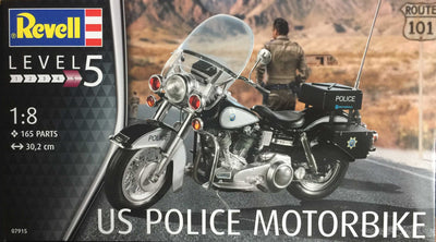 Revell 1/8 US Police Motorbike Kit