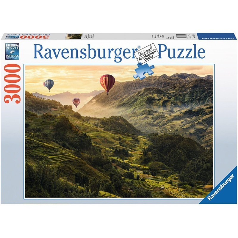 Rice Terraces In Aisa 3000pcs Puzzle