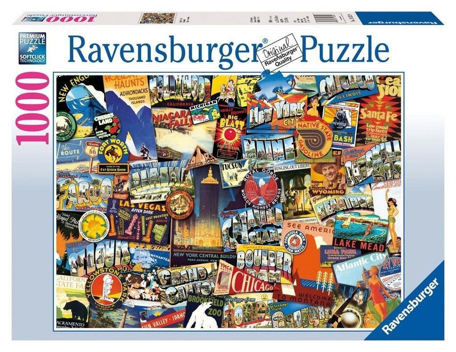 Road Trip USA by Kate Ward 1000pcs Puzzle