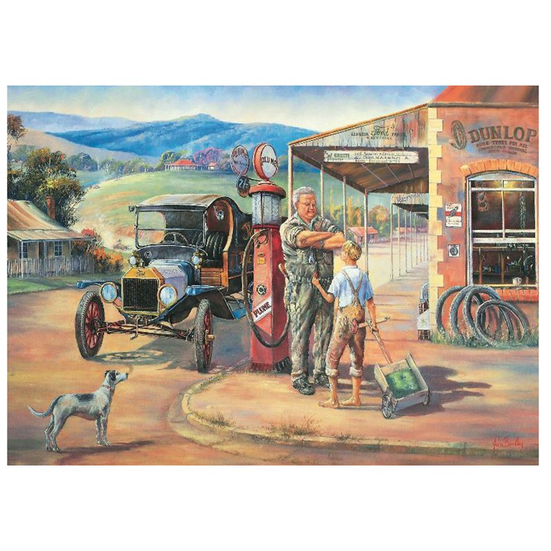 Running Repairs by John Bradley 1000pcs Puzzle