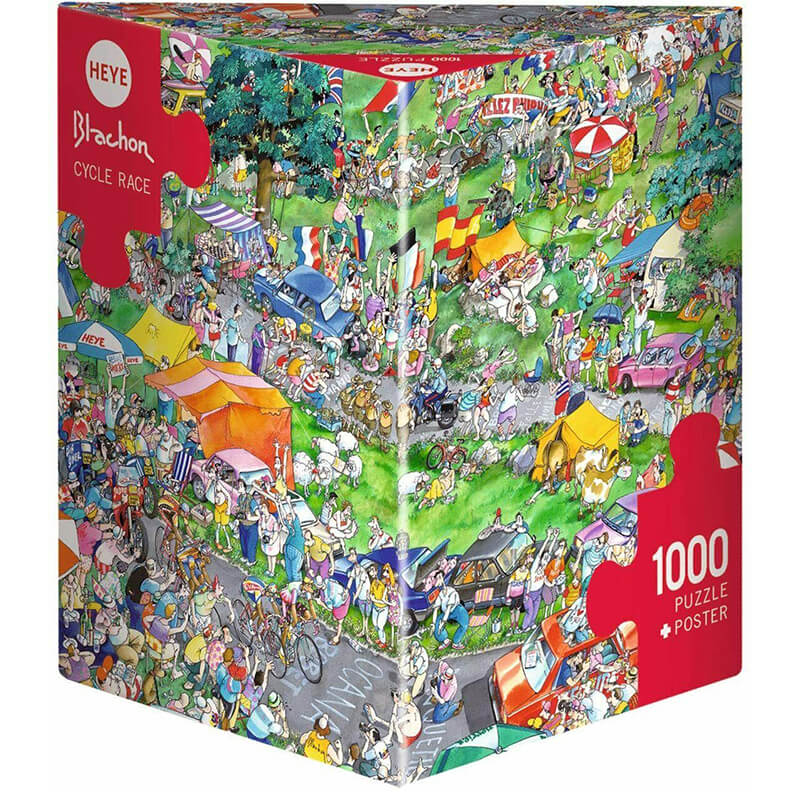 Blachon Cycle Race 1000pc Puzzle