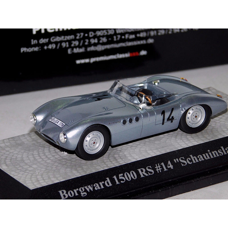 Premium ClassiXXS 1/43 Borgward 1500 RS No.14 "Schauinsland" 1958