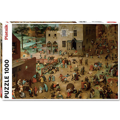Children's Games (1560) by Pieter Bruegel 1000pc Puzzle