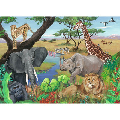 Safari Animals 60pcs Puzzle