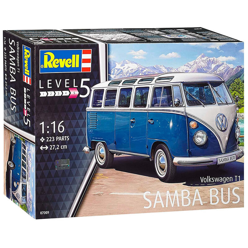 Revell 1/16 VW Type 2 T1 Samba Bus Kit