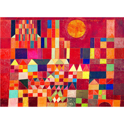 Castle And Sun by Paul Klee 1000pc Puzzle