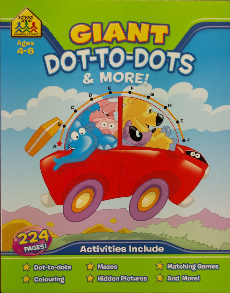 School Zone: Giant Dot-To-Dot & More!