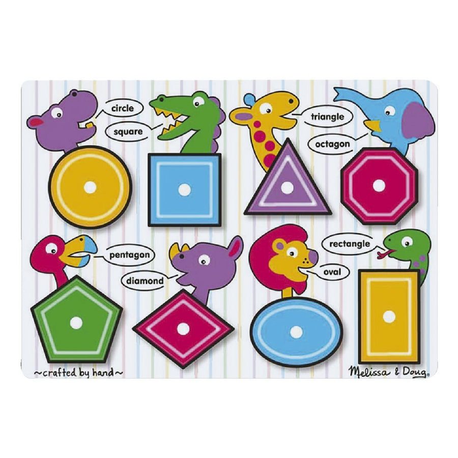 Shapes 8pcs Peg Puzzles MND-3285